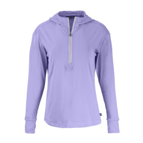 Women's Daybreak Eco Recycled Half Zip Hoodie (LCK00115)