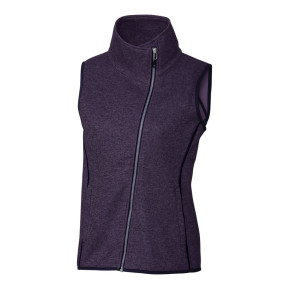 Ladies Mainsail Sweater-Knit Full Zip Vest (LCO00034)