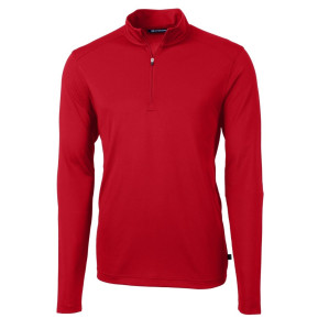 Men's Virtue Eco Pique Recycled Quarter Zip (MCK01187)