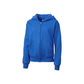 Youth Fleece Full Zip Hoodie (YRK03001)