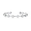 Ball Bead Stroke Counter Bracelet - Silver