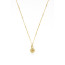 Golf Goddess Golf Ball Bead Necklace - Gold